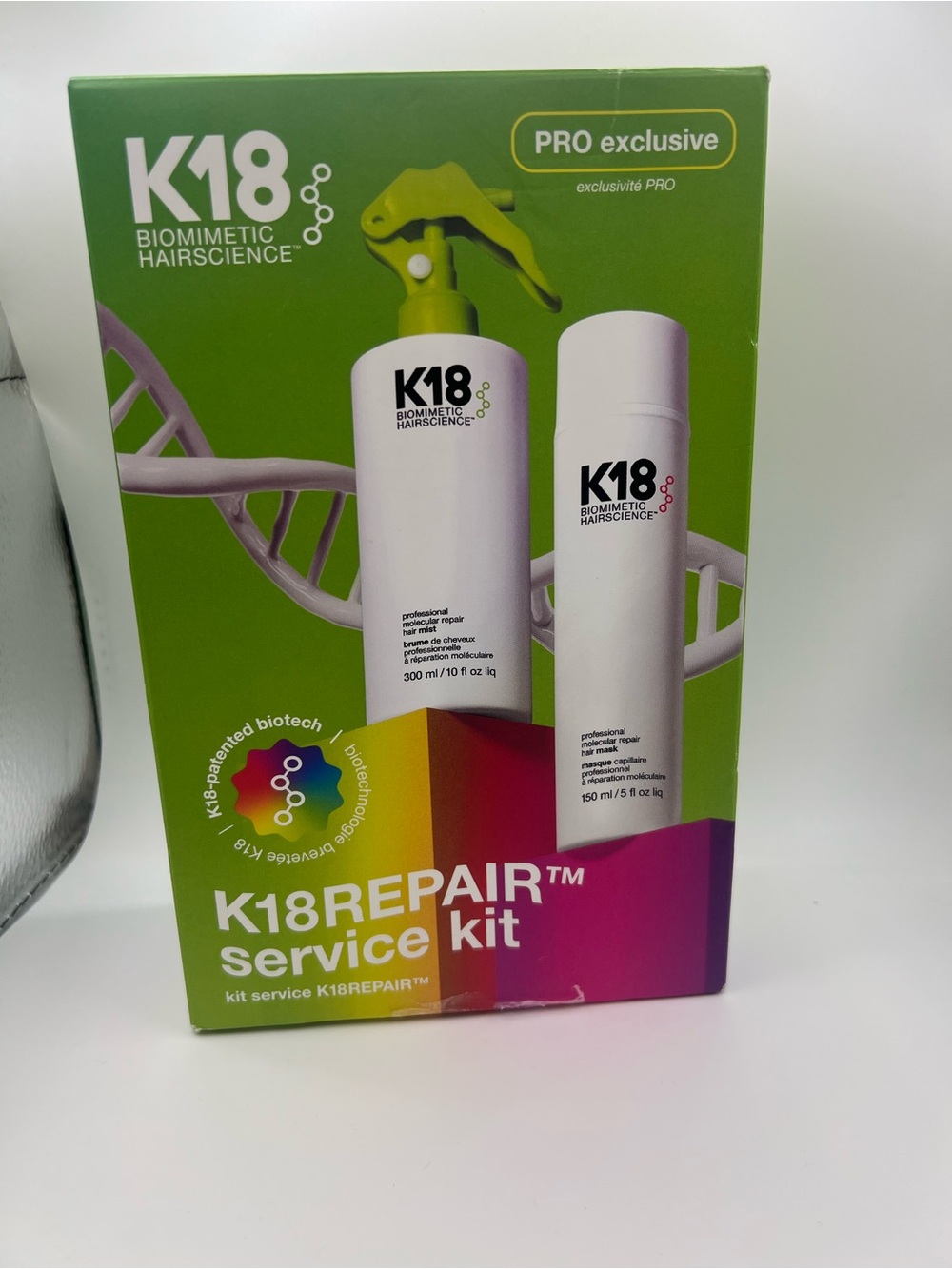 K18 REPAIR™ Service Kit - Professional Repair Kit in Green